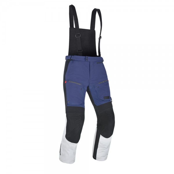 Oxford Oxford Mondial Advanced Pants Regular Leg Grey Blue & Red